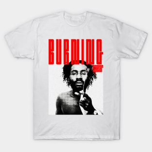 Burning Spear -- Aesthetic Fan Art Design T-Shirt